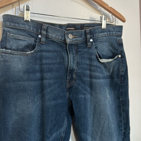 Michael Kors Men's Parker Slim-Fit Stretch Blue Jeans Summer 2022 33/34 - Picture 11 of 16